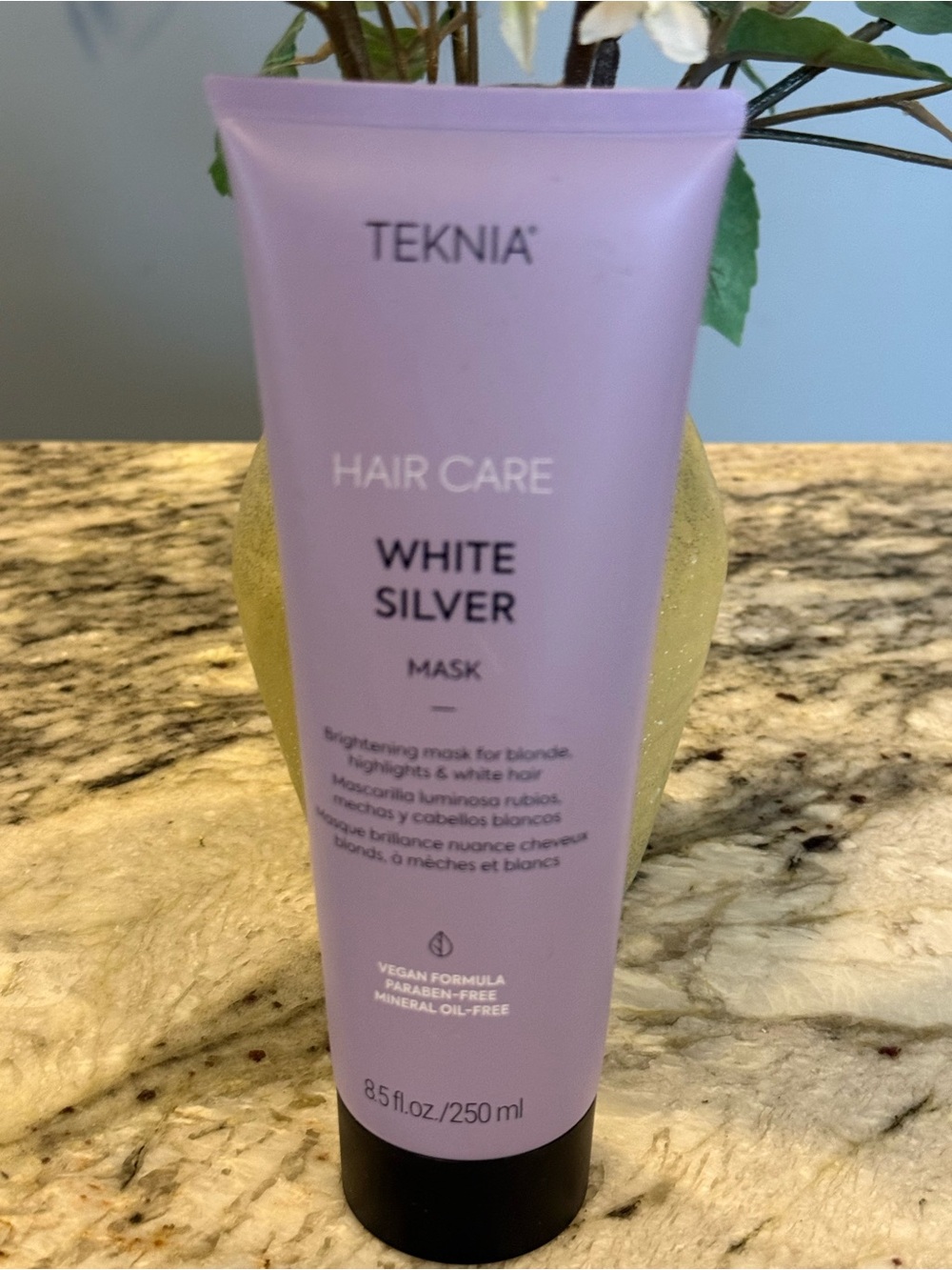 Lakme Teknia White silver hair mask 8.5 oz NEW Sealed